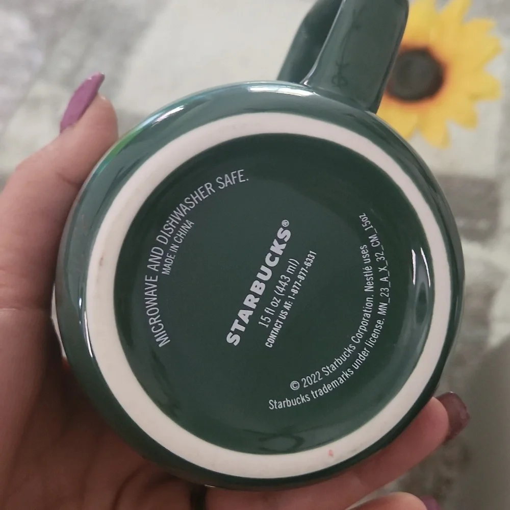 STARBUCKS GREEN MUG 🌟